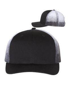 Richardson Printed Mesh-Back Trucker Cap