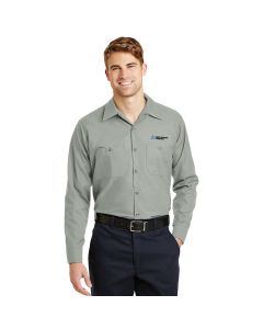 Red Kap Long Sleeve Industrial Work Shirt