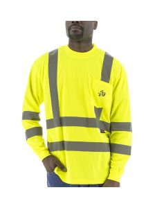 Majestic - Class 3 Long Sleeve Safety T-Shirt